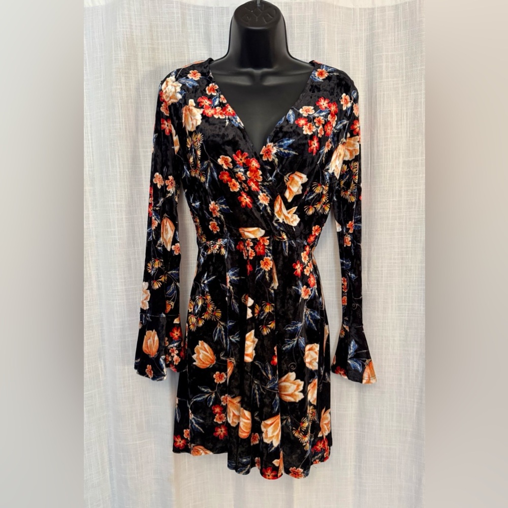 Floral Long Sleeve Dress